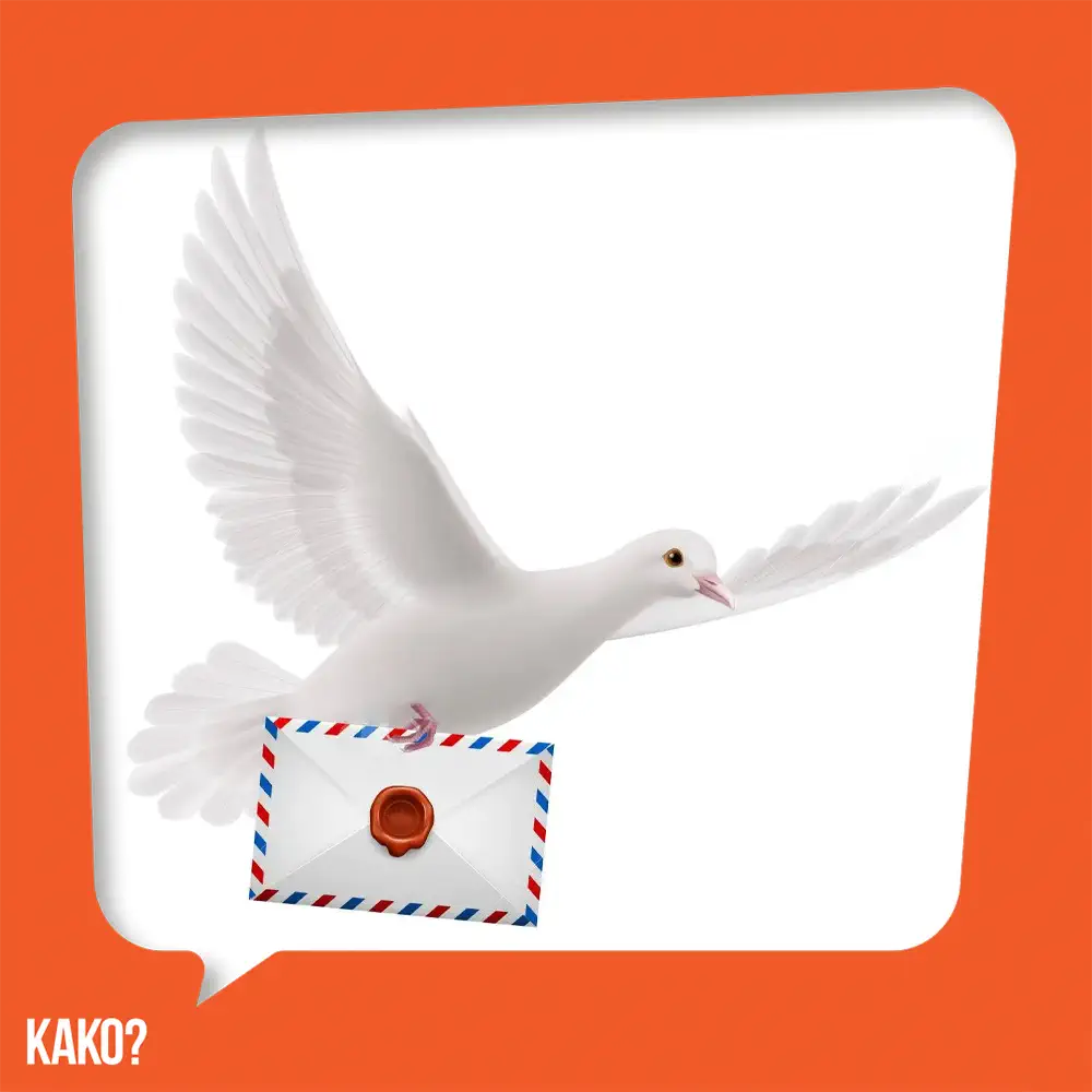 Kako funkcioniše golub pismonoša