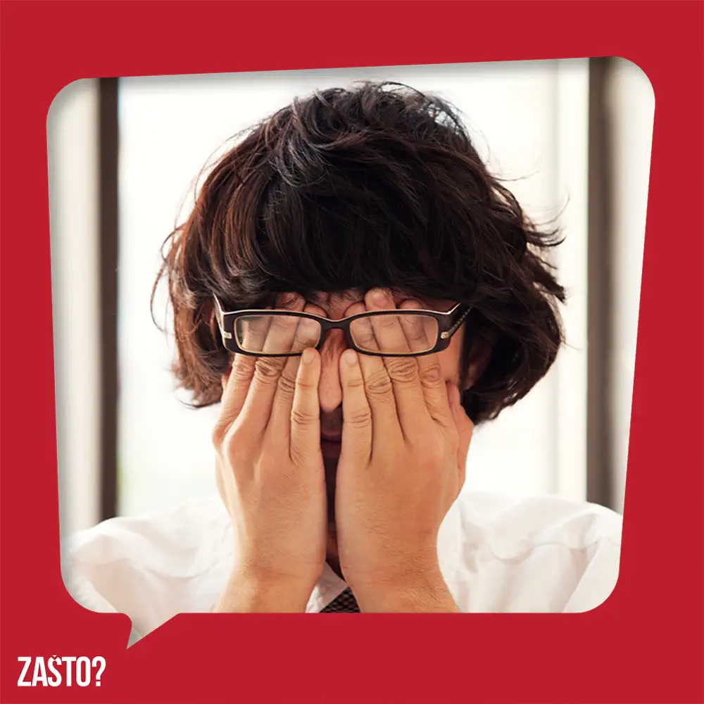 Zašto volimo da trljamo oči