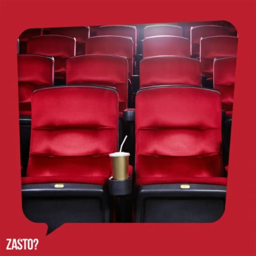 Zašto su sedišta u bioskopu crvene boje